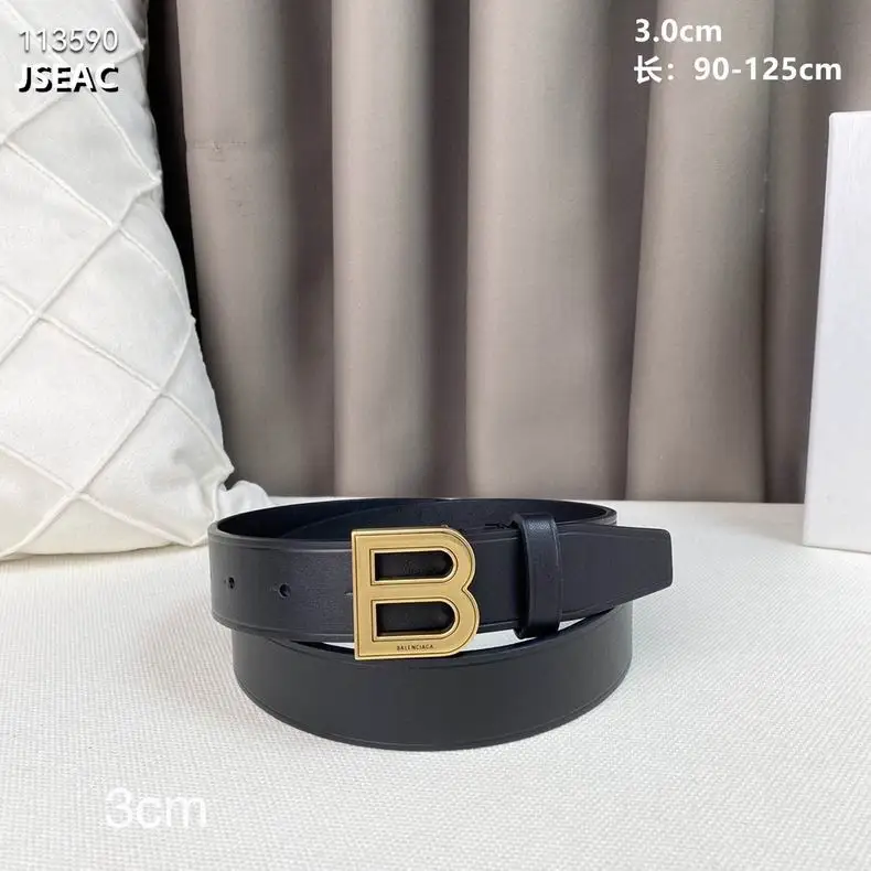 Balenciaga Belt 30mmX90-125cm 8L10